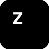 Shows the Z keyboard key.