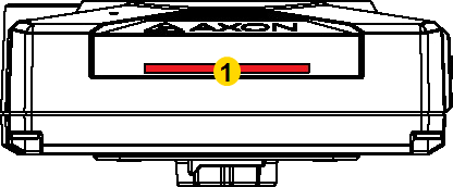 Shows the different features on the bottom of the camera.