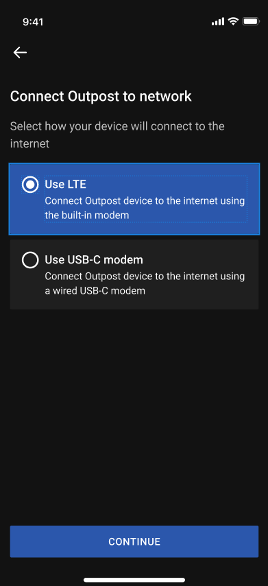 AOM connect LTE.