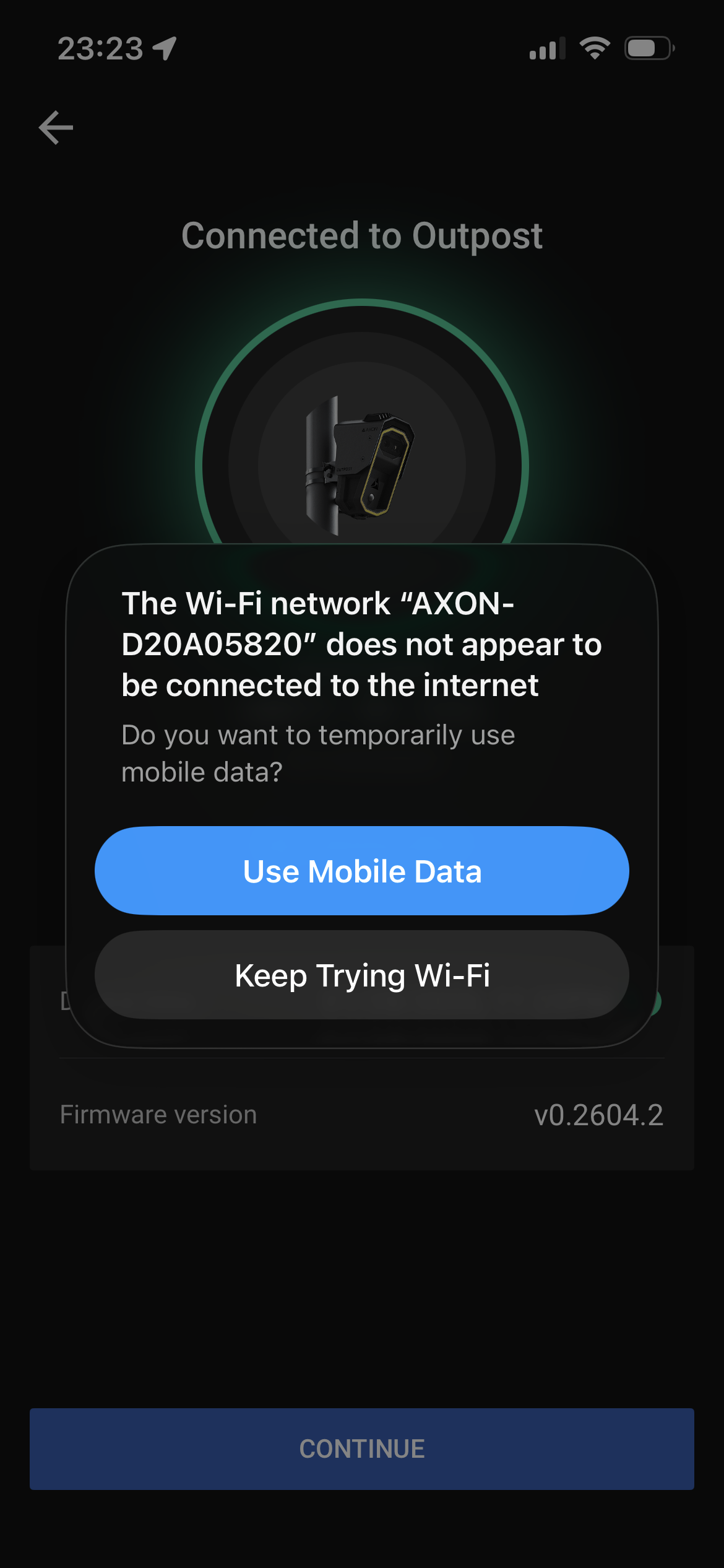 AOM keep trying wifi.