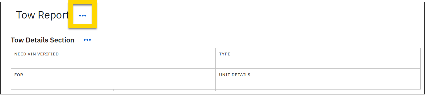 Screenshot of Form Builder showing an example of the Property form with the Remove Subform option highlighted in yellow.
