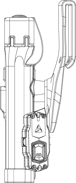 Completed installation of Axon Signal Sidearm.