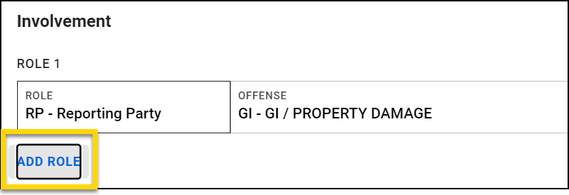 Shows how to tab and press enter to add information to a report.