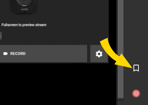 Shows the Fleet Dashboard Devices tab with the Marker button highlighted.