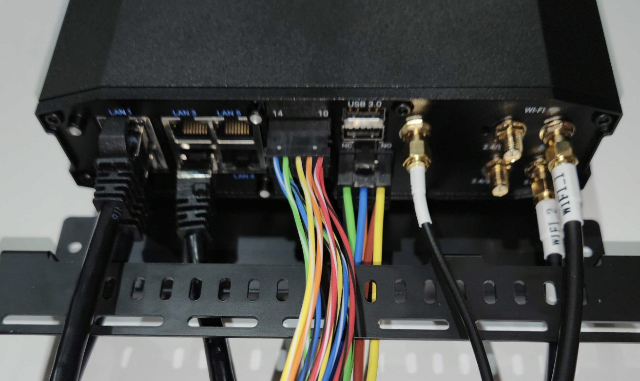 Shows a picture of Fleet 3 hub wiring.