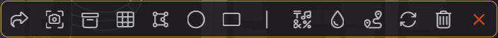 Shows the incident management toolbar.