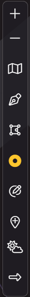 Shows the right side toolbar.