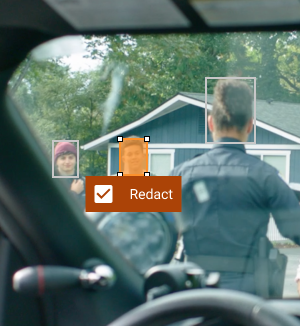 redacted face on a video file 