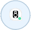 Depicts the icon described in the next column.
